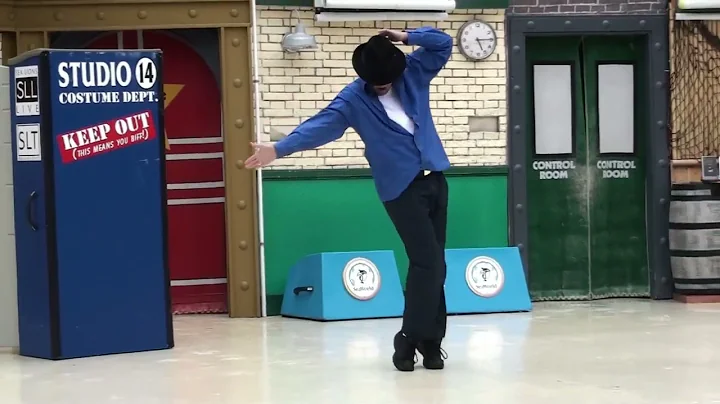 Biff as Michael Jackson!