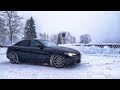 Alfa Romeo Giulia on snow