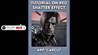Red Shatter Effect Transition 🔥 CapCut Tutorial | After Effects Style Edit Wealth