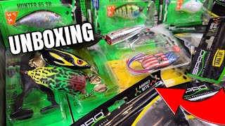 New Lure Unboxing From Spro Frogs Plastics And Cranks