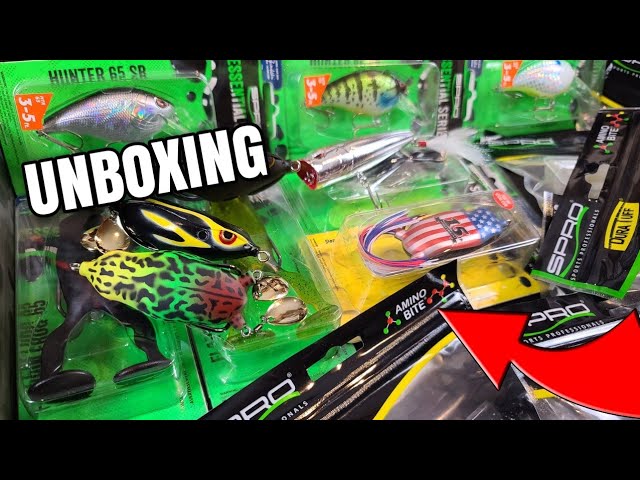 NEW Lure Unboxing from SPRO (Frogs, Plastics, and Cranks) 