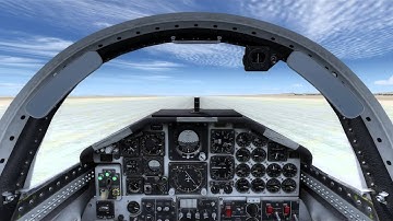KEDW to KNKX in T-38A [Prepar3d]