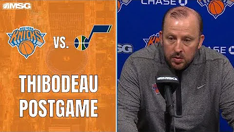 Thibs Happy With Sims, Toppin, & Quickley's Play O...