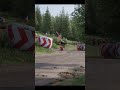 “This impact was not good 💀#assettocorsa #simracing #rally #crash #wtf #gaming #shorts