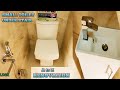 small toilet under stair A to Z renovation  #msbuilder#smalltoilet