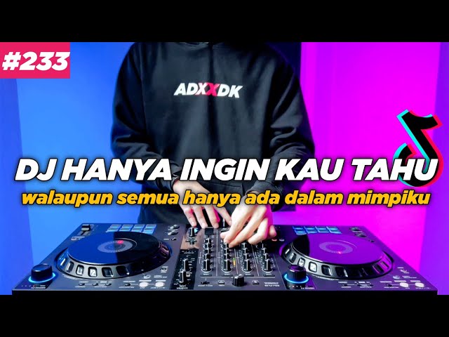 DJ WALAUPUN SEMUA HANYA ADA DALAM MIMPIKU TOKTOK HANYA INGIN KAU TAHU REMIX FULL BASS class=