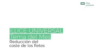 Tema del Mes en Illice Universal Logistics: Reducción del coste de los fletes by ILLICE UNIVERSAL LOGISTICS 77 views 1 year ago 1 minute, 15 seconds