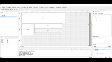 Early Form designer for Quartex Pascal