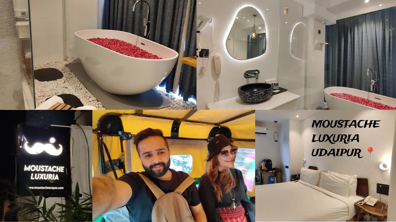 Bathtub वाला Room मिल गया Moustache Luxuria Udaipur 📍 Under The Sun
