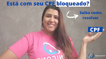 O que eu faço quando a Receita Federal bloquea o CPF?
