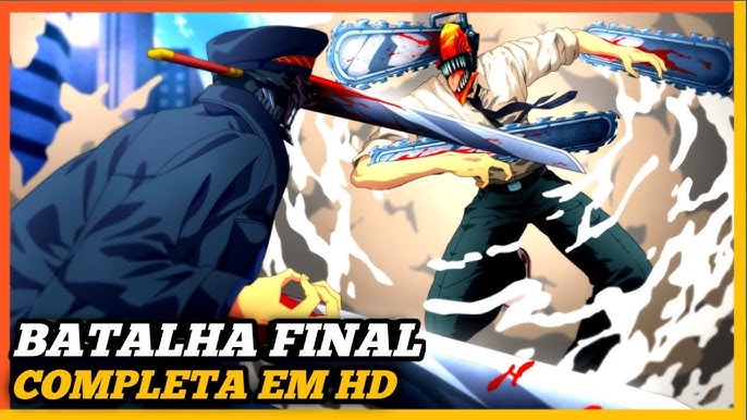 Cai dentro, ô babaca! Denji VS Demônio Katana