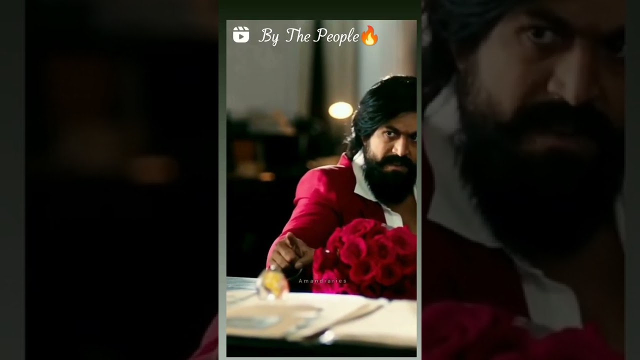 K.G.F Best dialogue! for you of the people,for the people,buy the people,but for me buy the people 🔥