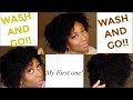 Natural Hair: Wash and Go! (Dry) My First one! #SUCCESS