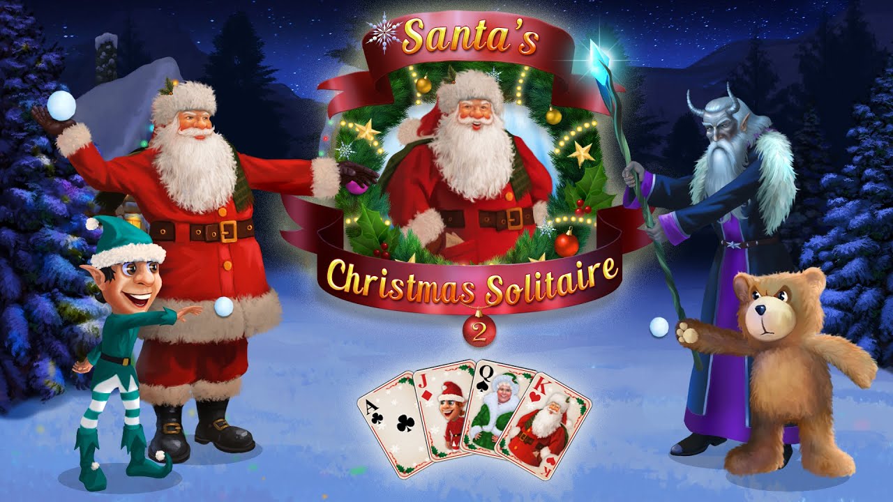 Restricciones Petición Hacer la cama Santa's Christmas Solitaire 2 - WildTangent Games