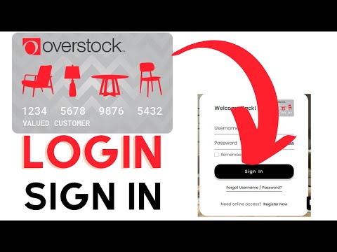 How to Login Overstock Credit Card? Overstock Store Credit Card Login for Payment & Customer Service