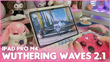 ♡ Playing Wuthering Waves on Ipad Pro M4 with controller ♡ Exploring Rinascita with Brant