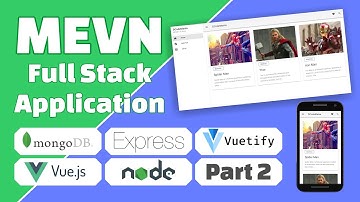 #02 MEVN Full Stack Web Application Tutorial | Working On Front-End