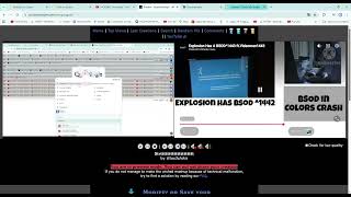 Explosion has BSOD ^1445