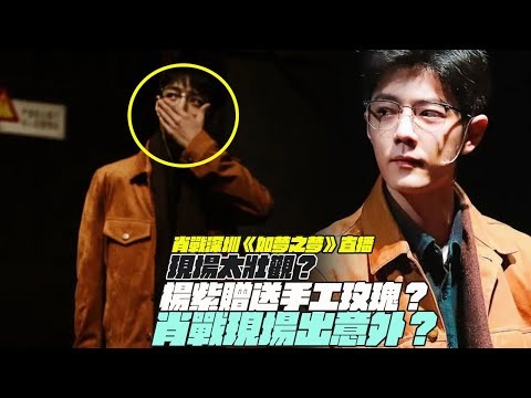 Xiao Zhan's "Dream Like a Dream" live broadcast!  Xiao Zhan had an accident?