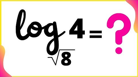 LOGARITMO | Logaritmo com raiz quadrada na base 🤯🤯