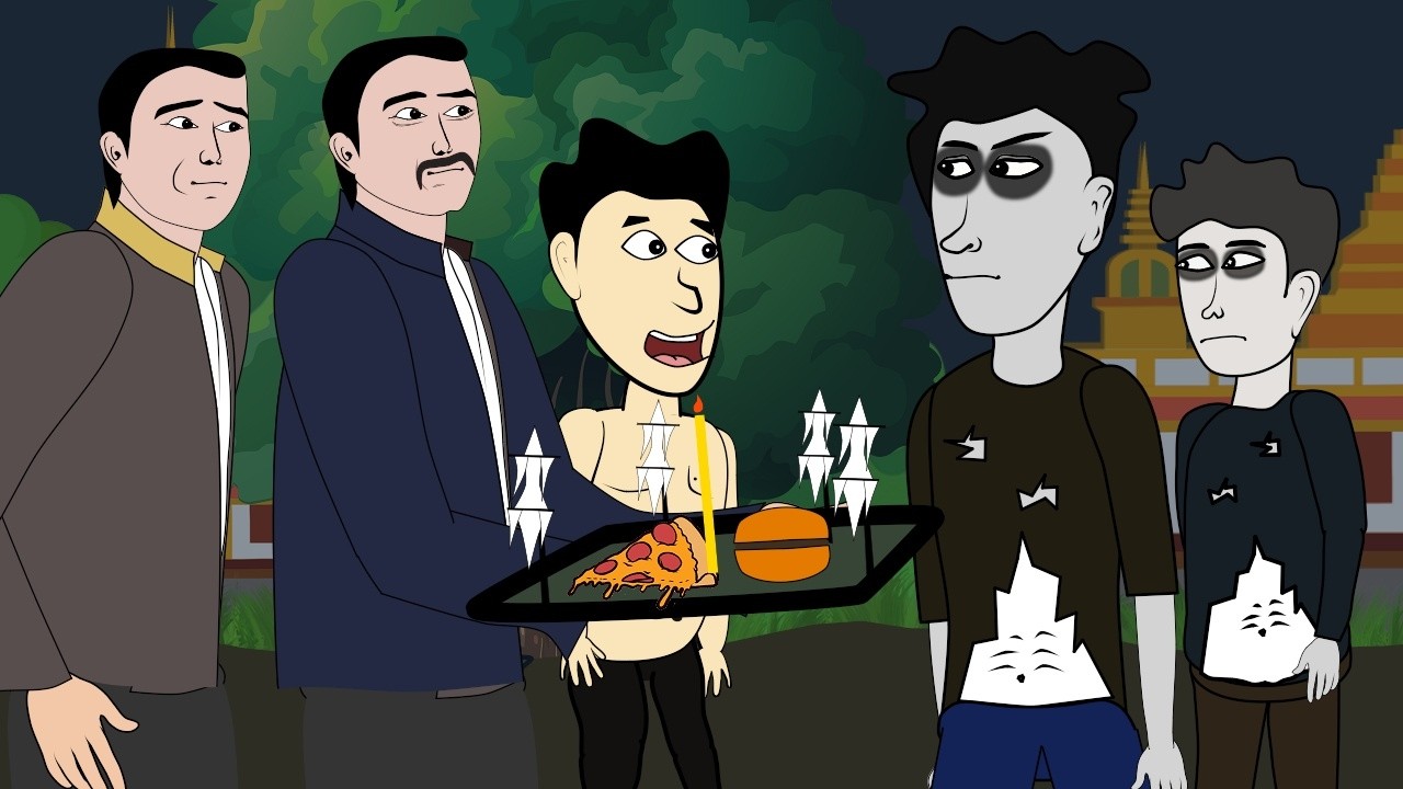 រឿង ពូមី តាអឿន​ អាស៊ុយ និងអាចក់ កំប្លែង