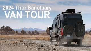 VAN TOUR | 2024 Thor Sanctuary 19L 4X4 | OWL VAN Package | Sprinter Van | Camping | Van life