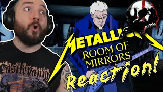 THAT PART GAVE ME GOOSEBUMPS! METALLICA - Room of Mirrors REACTION! Metal Guitarist Reacts