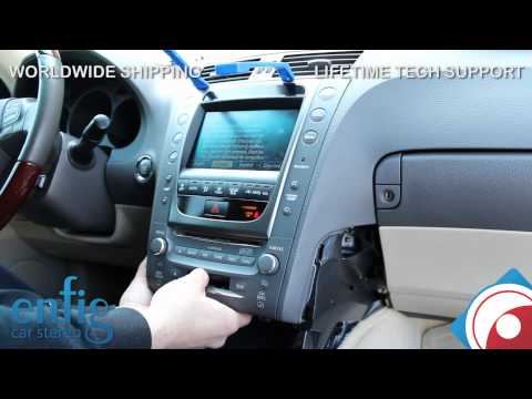 Lexus GS 2007 2008 iPod iPhone aux install and demo