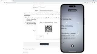 Signature: Sign a form with your phone when you fill It out on a computer