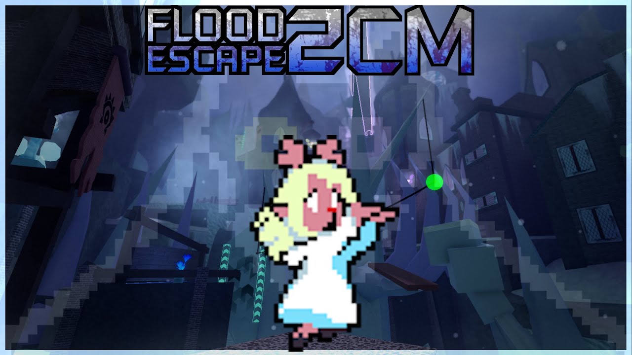 DELTARUNE in Flood Escape 2: A Blizzard of Thorns (MAP RELEASE)