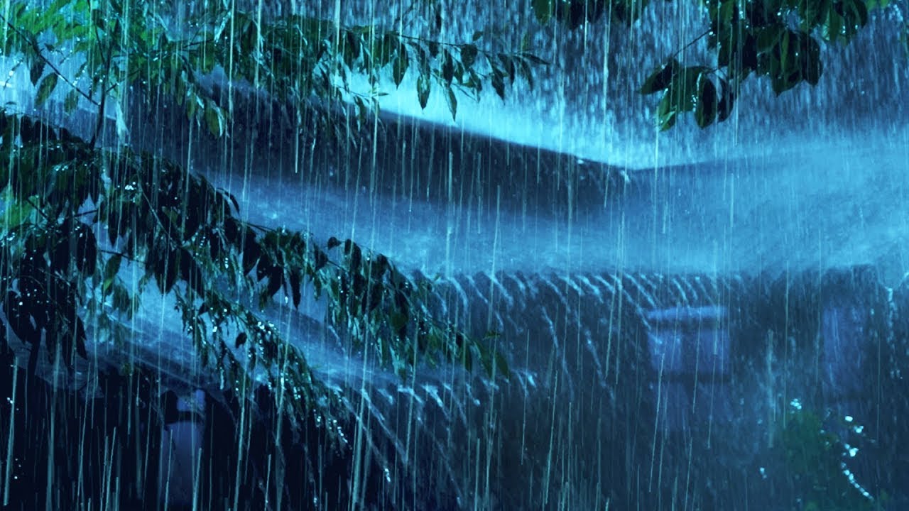 Duérmete en 3 Minutos 🌧️ con Lluvia Fuerte y Truenos – Sonido Relajante ...