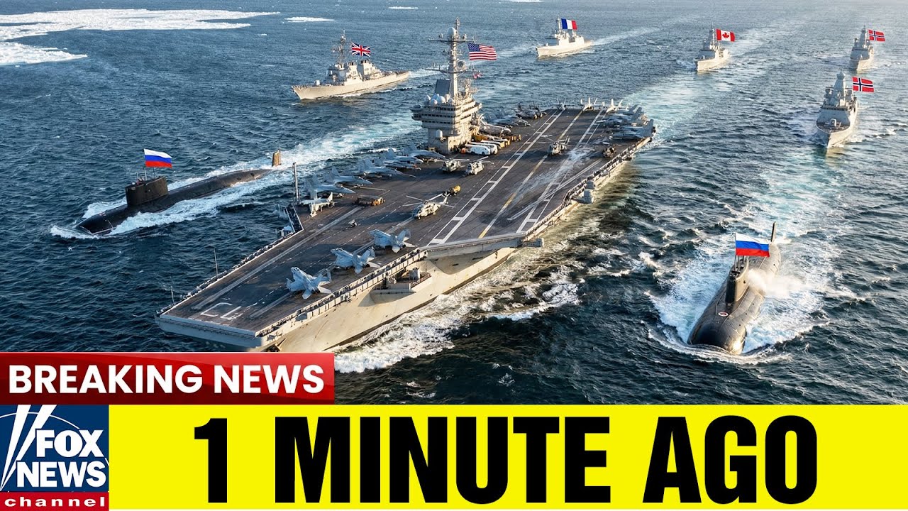 3 Russian Submarines Challenged the U.S. and NATO Near Greenland — Then THIS Happened...