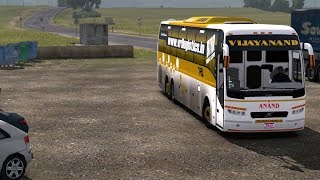 🔴 ETS2 VRL Travels Volvo Sleeper Bus Mod - [Mumbai - Bangalore]