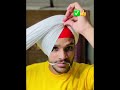 Navi turban king | wattan wali pagg new trik👍❤️| #tutorial #shortvideo #punjabisong #sidhumoosewala