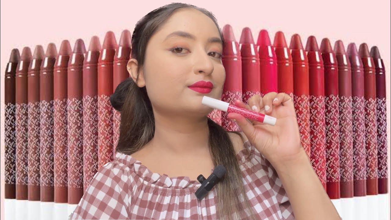 Review kay beauty lipsticks unboxing lipstick swatches YouTube