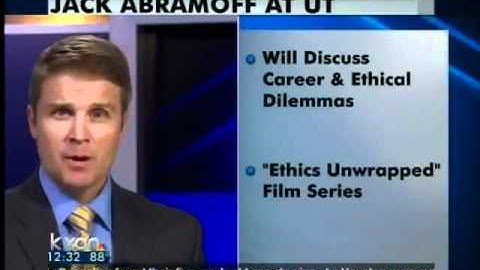 Jack Abramoff speak at UT