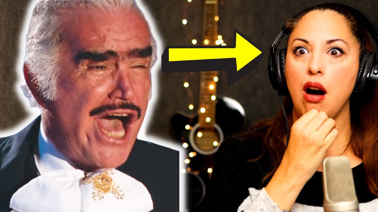 VICENTE Fernández | ACA ENTRE NOS | Vocal Coach REACTION & ANALYSIS VICENTE Fernández | ACA ENTRE NOS | Vocal Coach REACTION & ANALYSIS