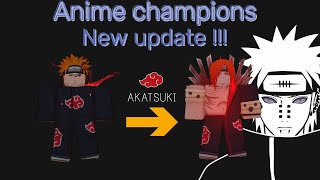 Anime champions New update 19. { Бид бүхэн дээр Akatsuki Pain ирлээ 😱😱 }