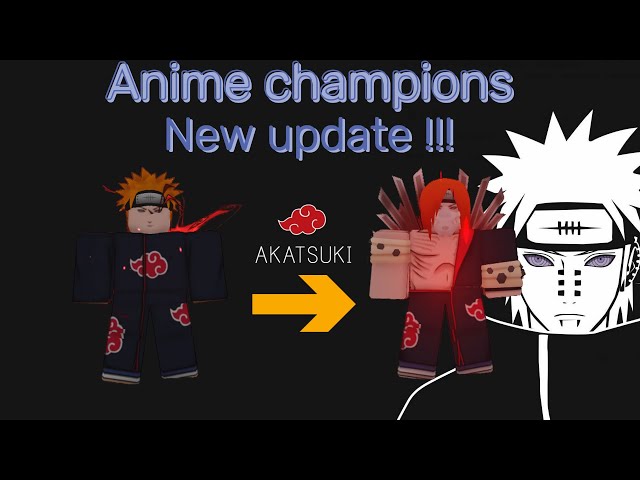 Anime champions New update 19. { Бид бүхэн дээр Akatsuki Pain ирлээ 😱😱 } class=