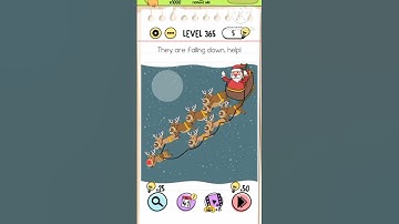 BRAIN TEST LEVEL 365, they are falling down Help!