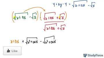 📚 How to find the derivative by the delta method (Question 3)