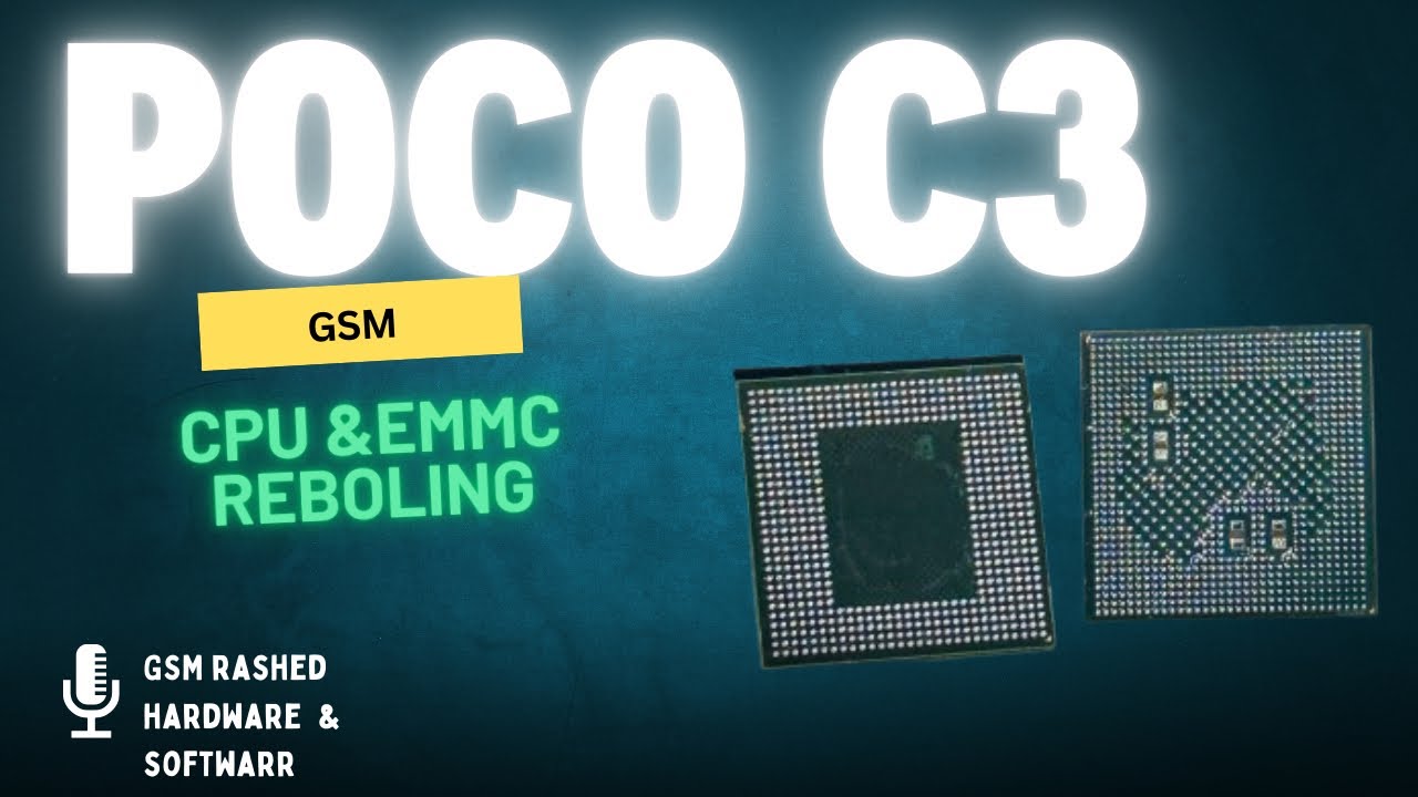 Poco c3 cpu reboling ❤️ 