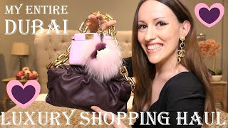 DUBAI LUXURY SHOPPING HAUL 2021 - Come Shopping With Me at Harrods, Dior, Chanel & Louis Vuitton
