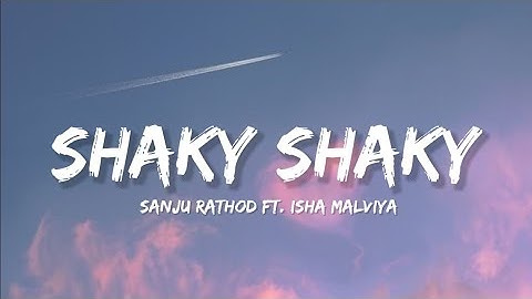 Shaky shaky ( Official #Video ) Sanju Rathod Ft. Isha Malviya | G-Spark | New #Marathi Songs 2025