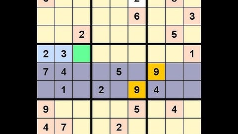 How to Solve New York Times Sudoku Hard November 4, 2022