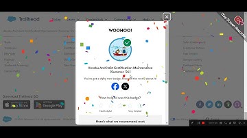 Heroku Architect Certification Maintenance (Summer 