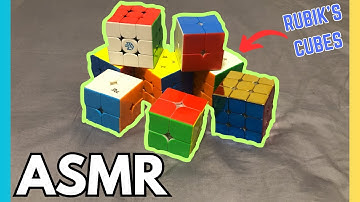 2 Mins of Rubik’s Cube ASMR! (no talking)