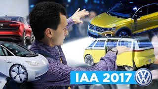 САМЫЕ КРУТЫЕ НОВИНКИ от VW на автосалоне во Франкфурте! T-Roc, TIGUAN R-Line, GOLF GTI и другие. IAA видео Новинки гольф-класса