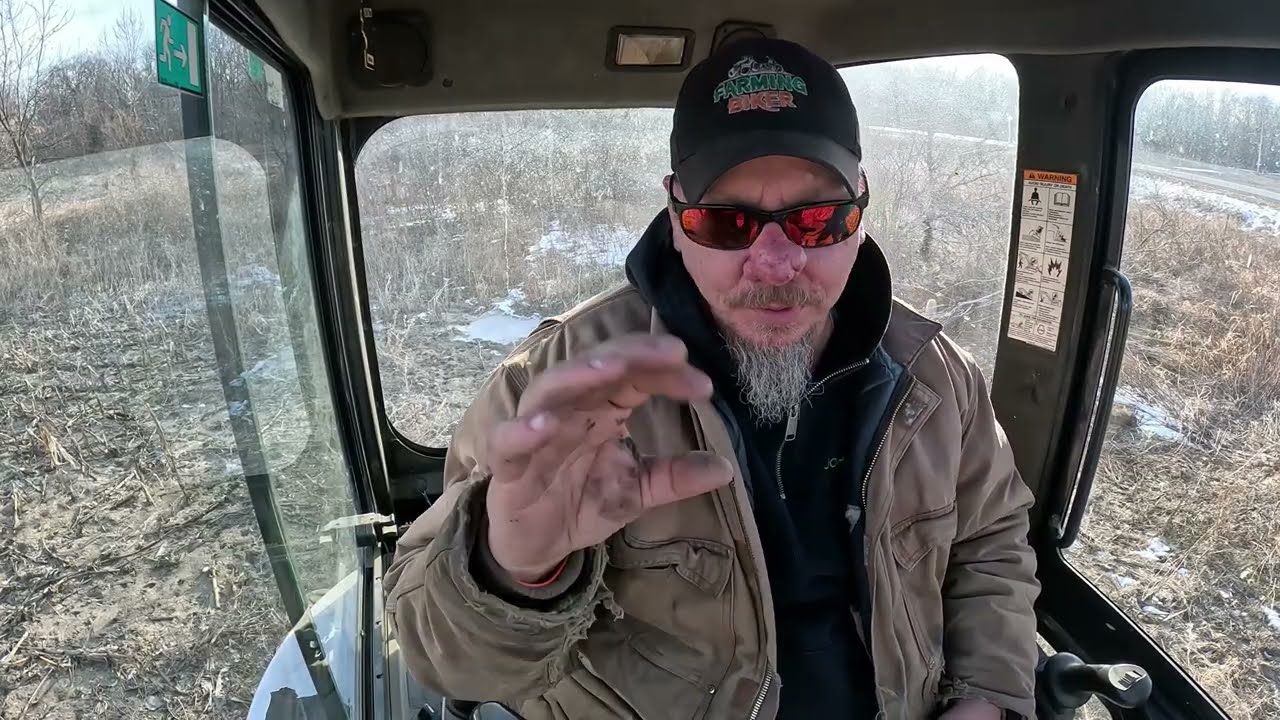 Mini excavator work starting @BobcatCo @farmingbiker