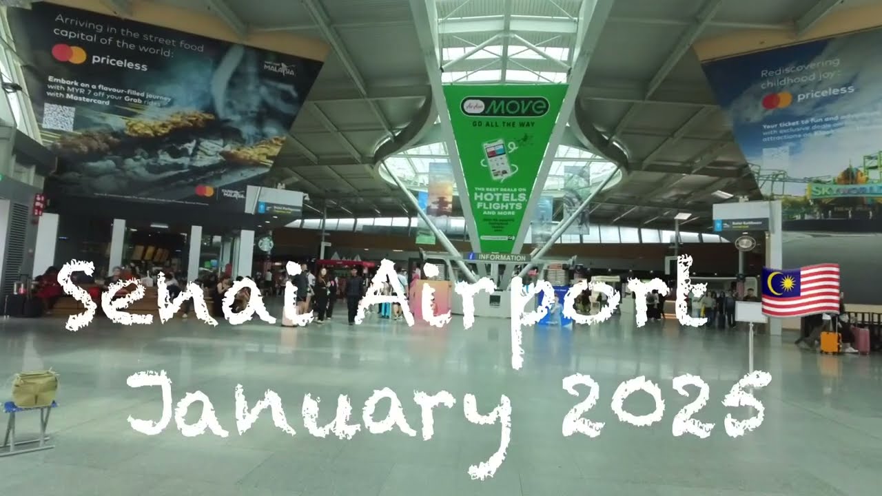 Senai Airport, Johor, Malaysia Walk Through 🇲🇾 #senaiinternationalairport #walkthrough #silentvlog